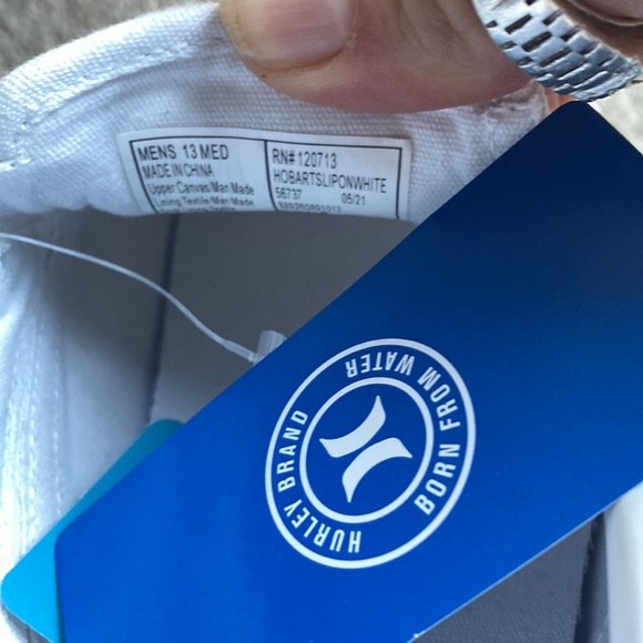 Men’s size 13 Hurley slip on shoes - Picture 4 of 5